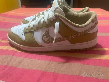 Nike Dunk Low beige/bianco – Taglia 40,5