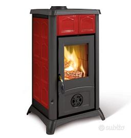 STUFA LEGNA NORDICA EXTRAFLAME GEMMA GHISA 60MQ