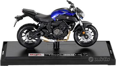 Moto Riproduzione Miniatura MODELLINO YAMAHA MT-07