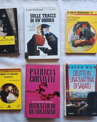 Lotto libri gialli