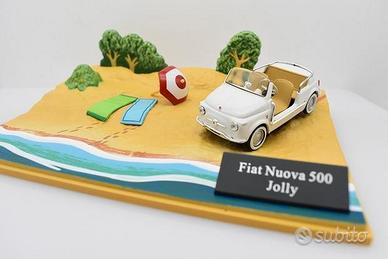 Modello auto fiat nuova 500 jolly no burago