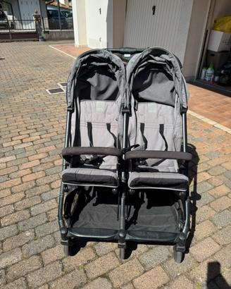 Passeggino gemellare inglesina twin sketch