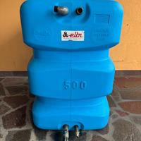 Serbatoio cisterna acqua litri 500