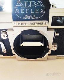 Alpa Reflex mod. 6 testata con pellicola