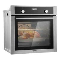 Forno Elettrico da Incasso 9 Funzioni di Cottura