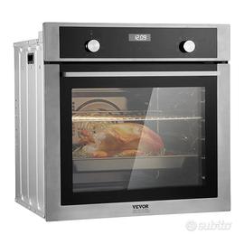 Forno Elettrico da Incasso 9 Funzioni di Cottura