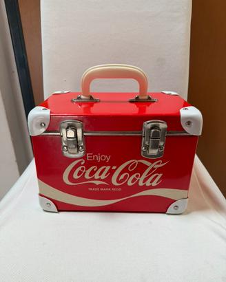 Valigia box scatola borsa coca cola vintage