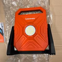 Lampada da lavoro Berner Flooder accu Lux 4000