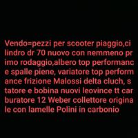  pezzi per scooter piaggio Malossi -top