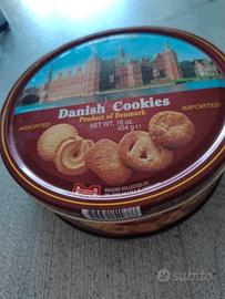 scatola di latta vintage 