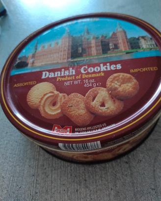 scatola di latta vintage 