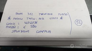 MODULO TWIN AIR USATO PANDA 312 TWINAIR TURBO