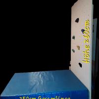 parete di arrampicata per "indoor"