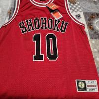 Canotta maglia basket Shohoku Hanamichi Sakuragi