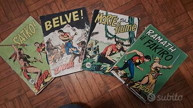 Zagor lotto di 4 fumetti