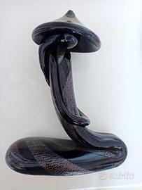 Murano Figura asiatica in vetro A. Seguso 1970
