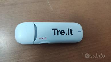chiavetta modem internet tre wind 21.6