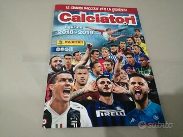 Album figurine panini 2018/19 con 265 figurine 