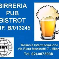 Birreria pub tavola calda (rif. B/013245)