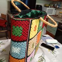 Borsa uncinetto -granny