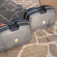 2 borse laterali vintage tenere' yamaha 1985 