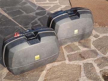 2 borse laterali vintage tenere' yamaha 1985 