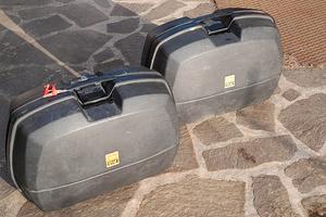 2 borse laterali vintage tenere' yamaha 1985 