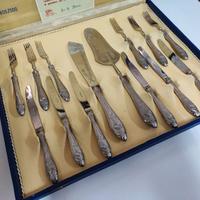 Servizio dolce 6 persone in Argento