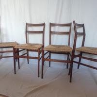 Giò Ponti 4 sedie "leggera"