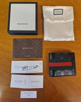 Portafoglio Gucci uomo NUOVO.