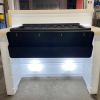 Bancone  cocktail bar da esterno.