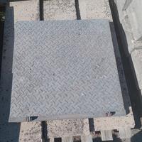 porta in acciaio zincato per pozzo 