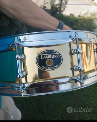 rullante tamburo in ottone