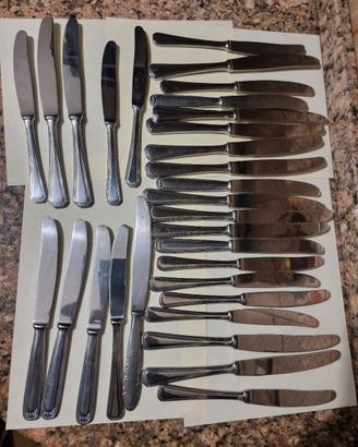 Servizio coltelli in acciaio inox