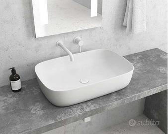 Lavabo da appoggio Bianco Opaco Art. LT 2143-PMW K