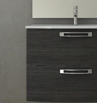 Mobile bagno con lavandino in ceramica