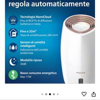 Umidificatore d’aria philips 2000
