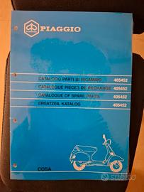 Catalogo parto di ricambio Vespa Cosa