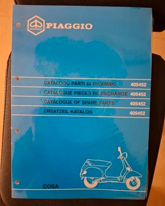 Catalogo parto di ricambio Vespa Cosa