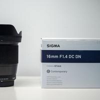 Sigma 16mm f1.4 mft per Panasonic e Olympus