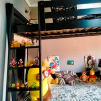 letto a soppalco matrimoniale 