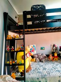 letto a soppalco matrimoniale 