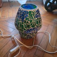 Lampada in vetro nuova
