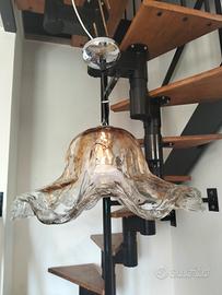 imponente lampadario XL in vetro dì Murano 