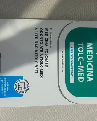 libri ALPHA TEST MEDICINA TOLC MED 2023/24