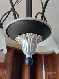 Lampadario più due applique 
