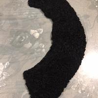 Collo nero di vero agnellino