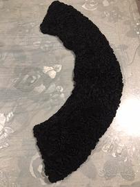 Collo nero di vero agnellino