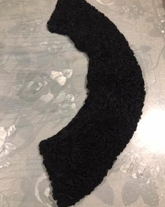 Collo nero di vero agnellino