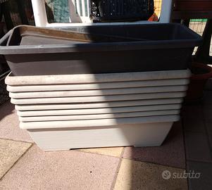 vasi casseruola in plastica resistenti 
